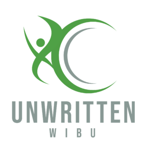 WIBU Logo for the Catalyst Event. It features the ATHENA emblem with the word "Unwritten" below it and the acronym "WIBU."